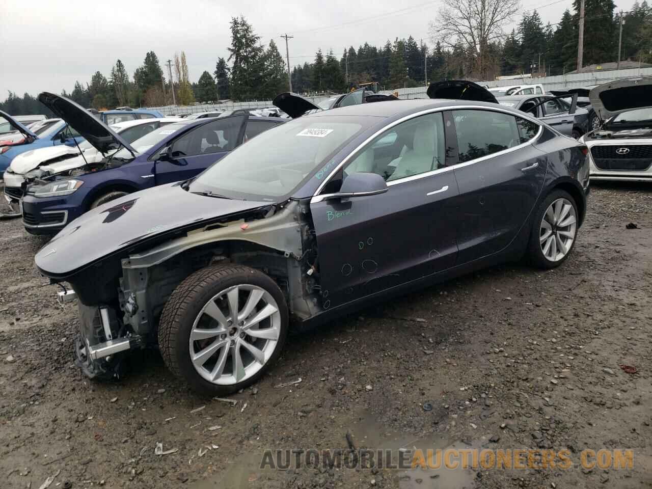 5YJ3E1EB8LF640283 TESLA MODEL 3 2020