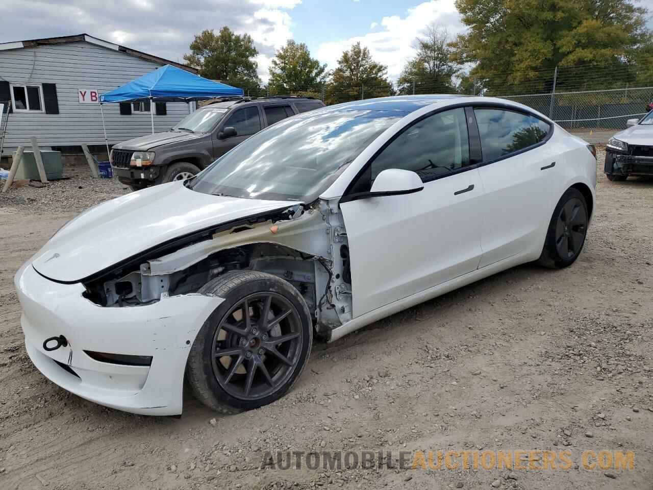 5YJ3E1EB8MF034080 TESLA MODEL 3 2021