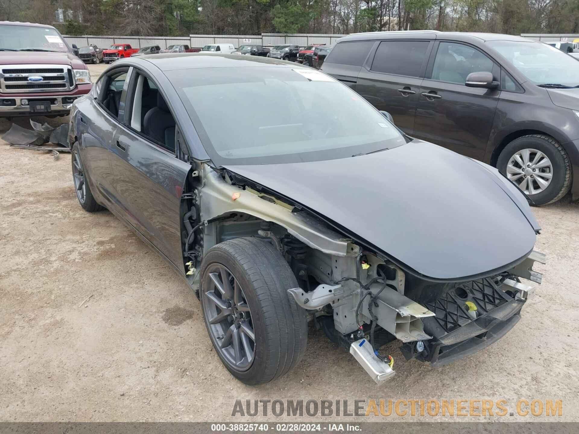 5YJ3E1EB8MF037836 TESLA MODEL 3 2021