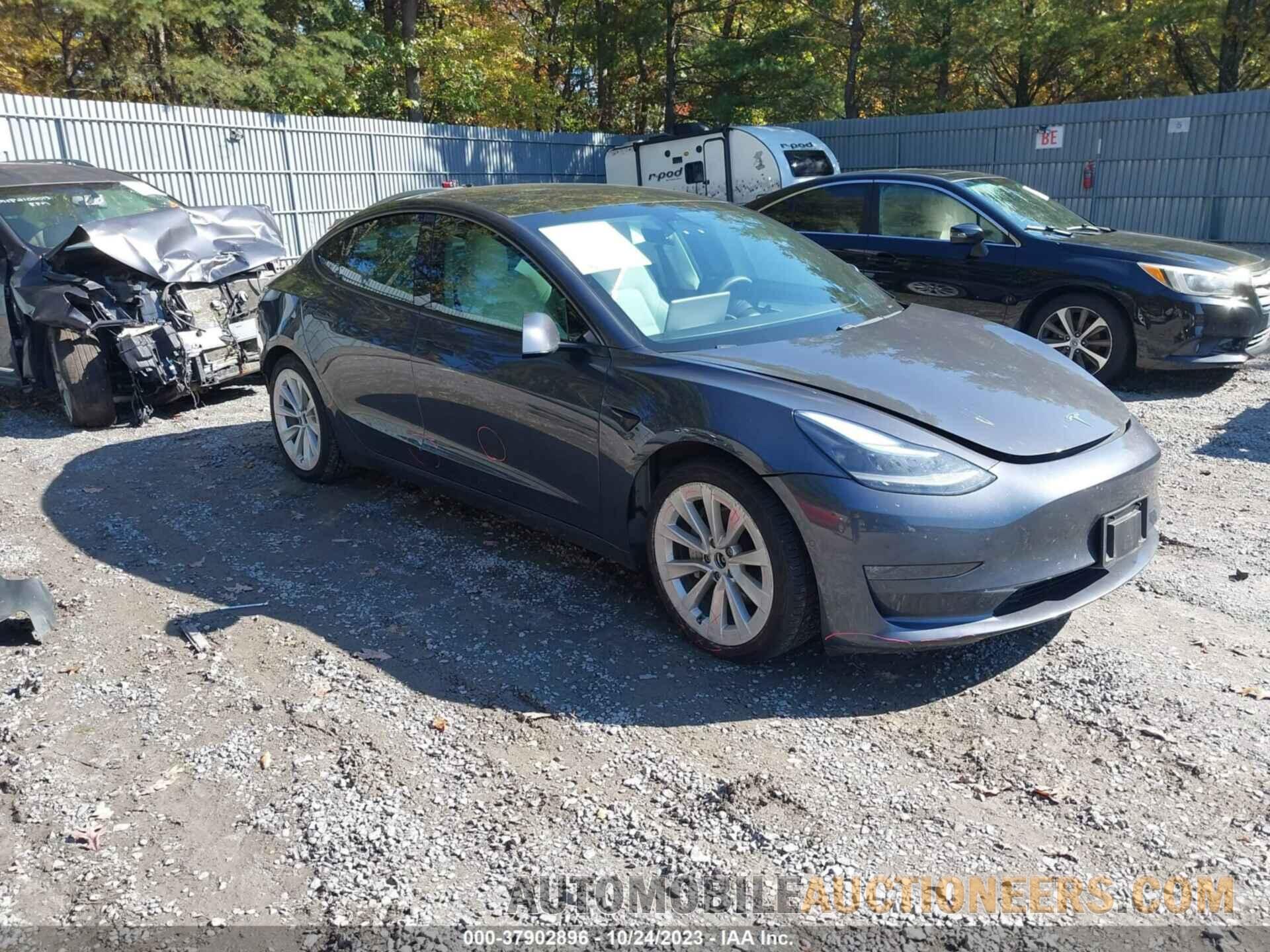 5YJ3E1EB8MF038050 TESLA MODEL 3 2021