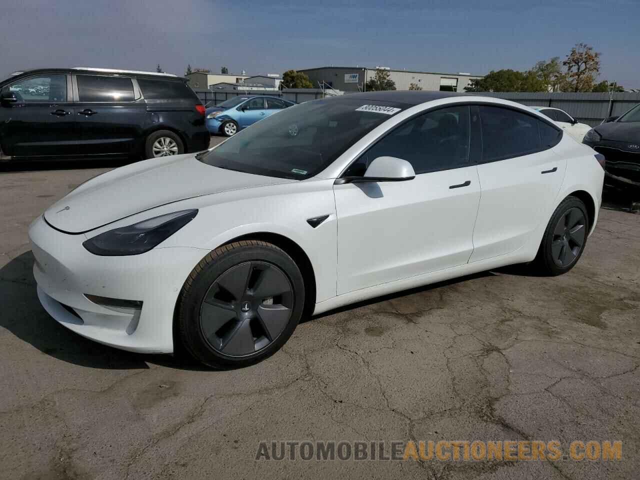 5YJ3E1EB8MF046231 TESLA MODEL 3 2021