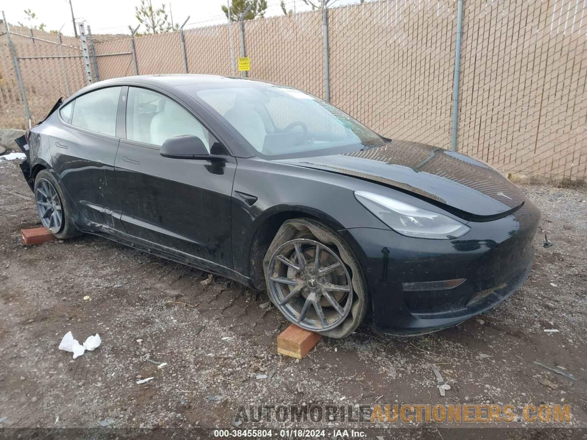 5YJ3E1EB8MF046312 TESLA MODEL 3 2021