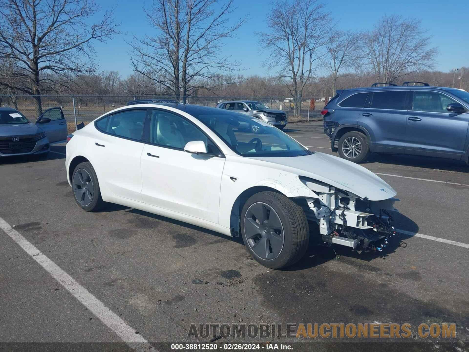 5YJ3E1EB8MF046858 TESLA MODEL 3 2021