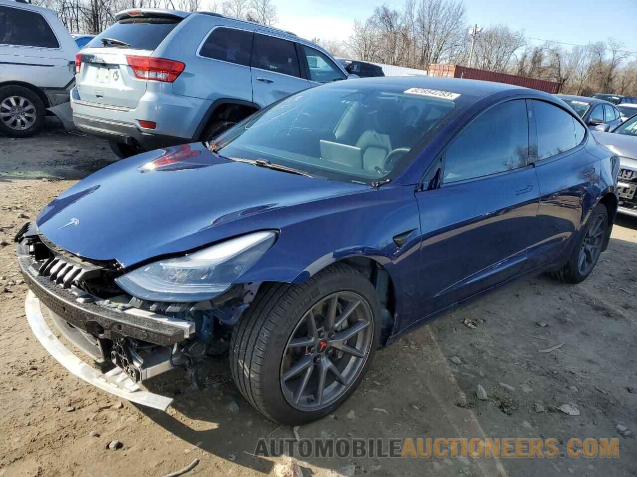 5YJ3E1EB8MF052935 TESLA MODEL 3 2021