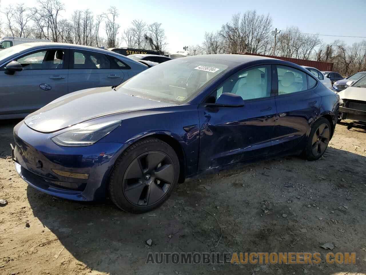 5YJ3E1EB8MF060467 TESLA MODEL 3 2021