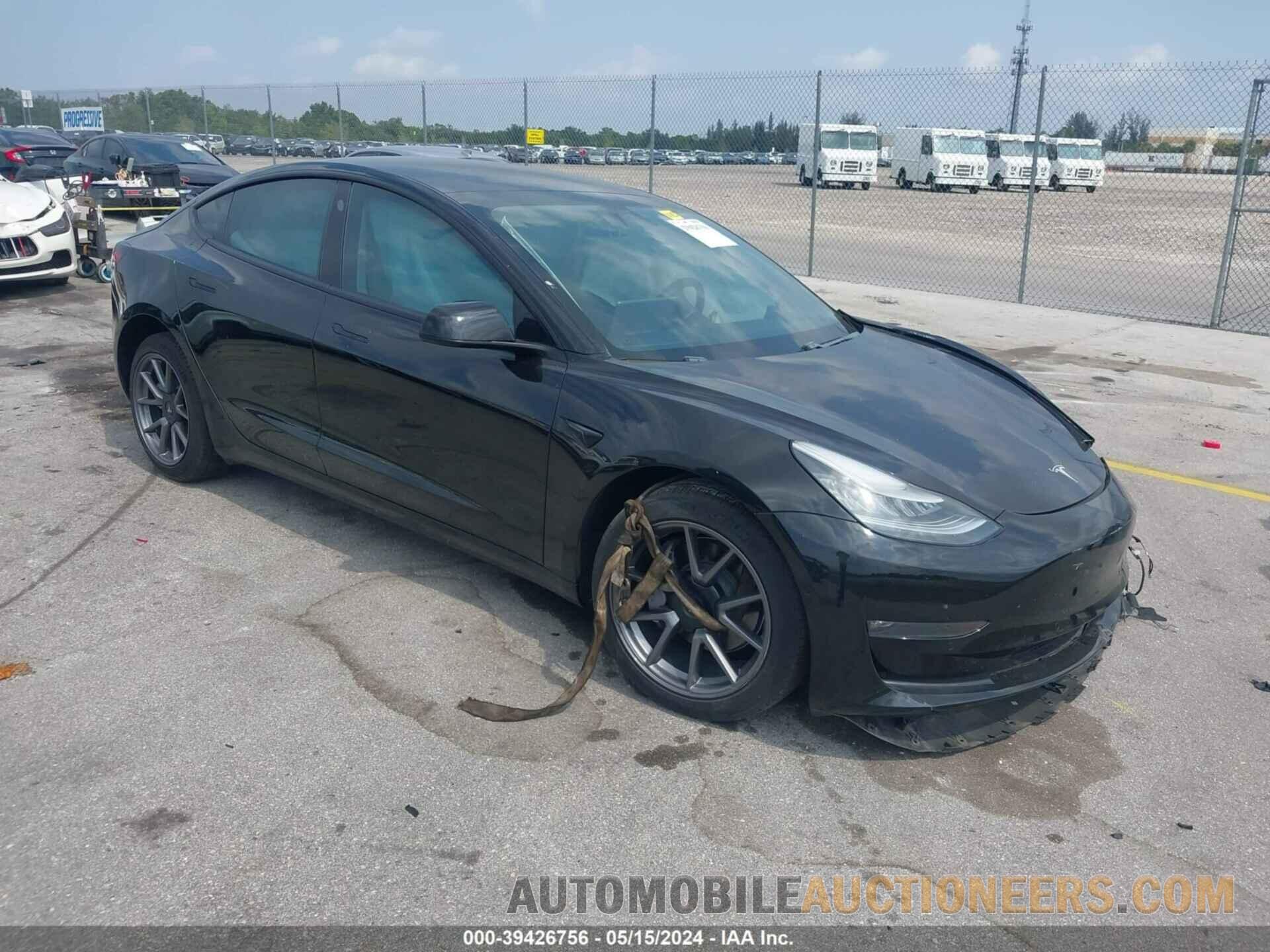 5YJ3E1EB8MF848214 TESLA MODEL 3 2021