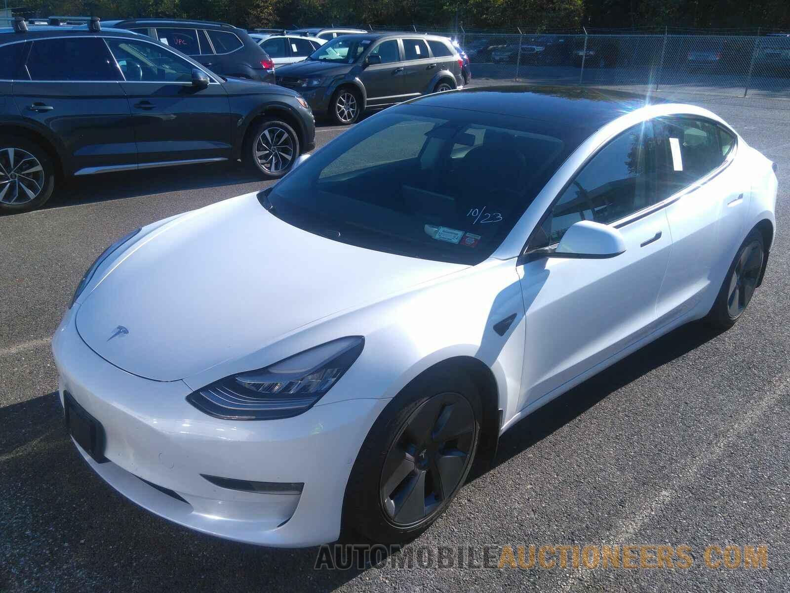 5YJ3E1EB8MF849332 Tesla Model 3 2021