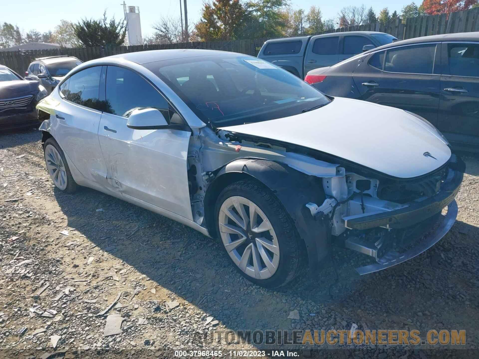 5YJ3E1EB8MF855681 TESLA MODEL 3 2021