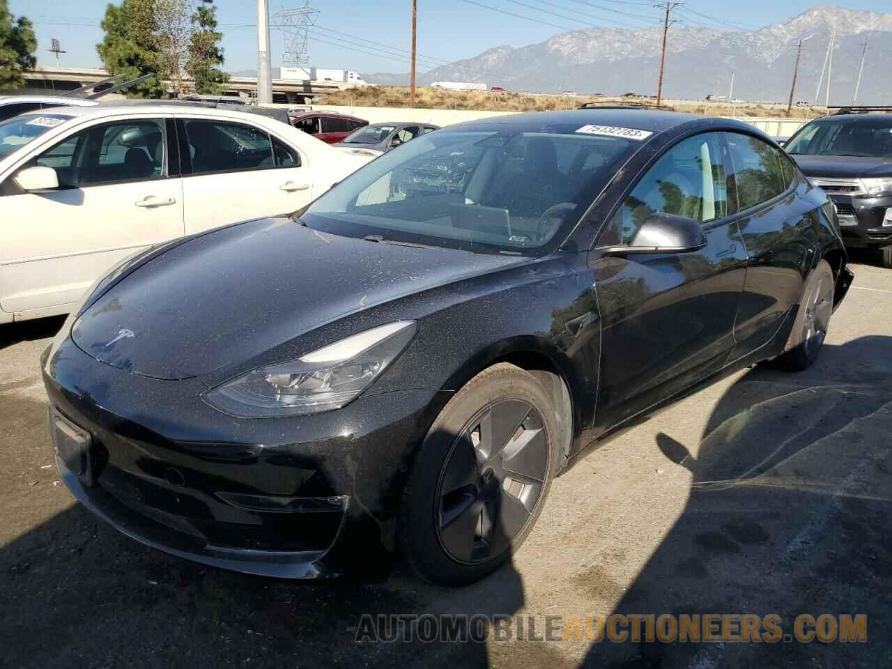 5YJ3E1EB8MF877177 TESLA MODEL 3 2021