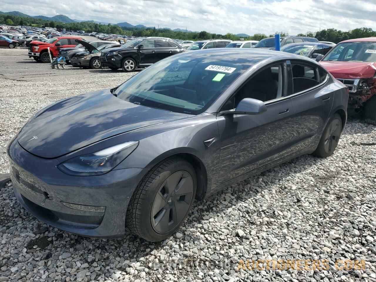 5YJ3E1EB8MF974864 TESLA MODEL 3 2021