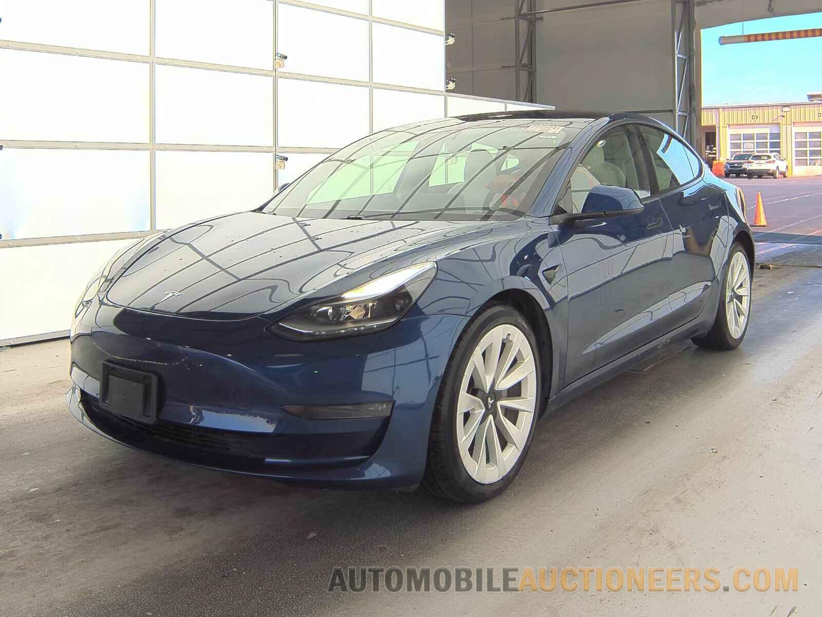 5YJ3E1EB8MF990255 Tesla Model 3 2021