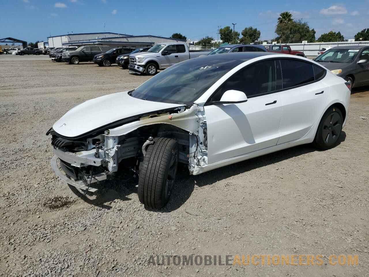 5YJ3E1EB8MF993155 TESLA MODEL 3 2021