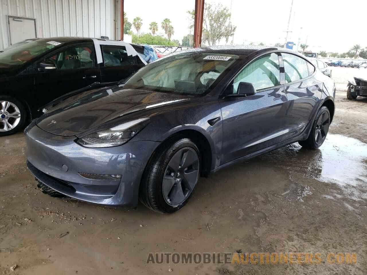 5YJ3E1EB8NF121530 TESLA MODEL 3 2022