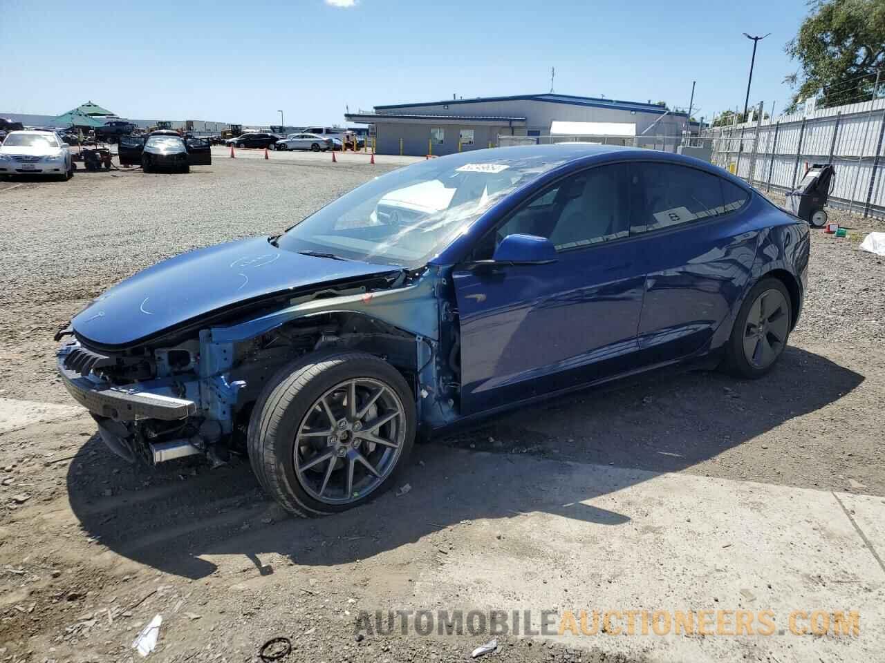 5YJ3E1EB8NF130793 TESLA MODEL 3 2022