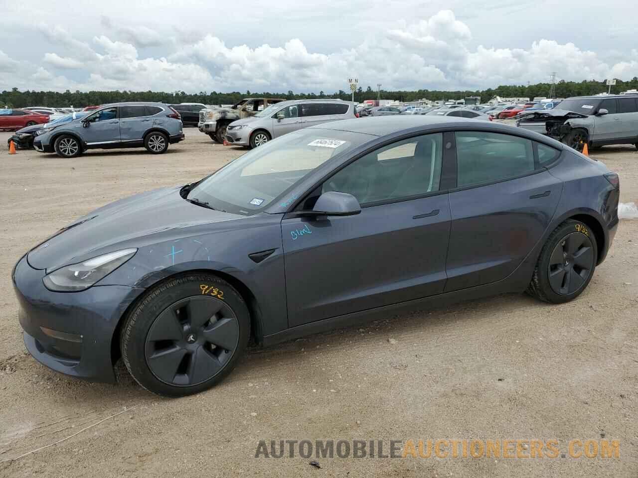 5YJ3E1EB8NF170503 TESLA MODEL 3 2022