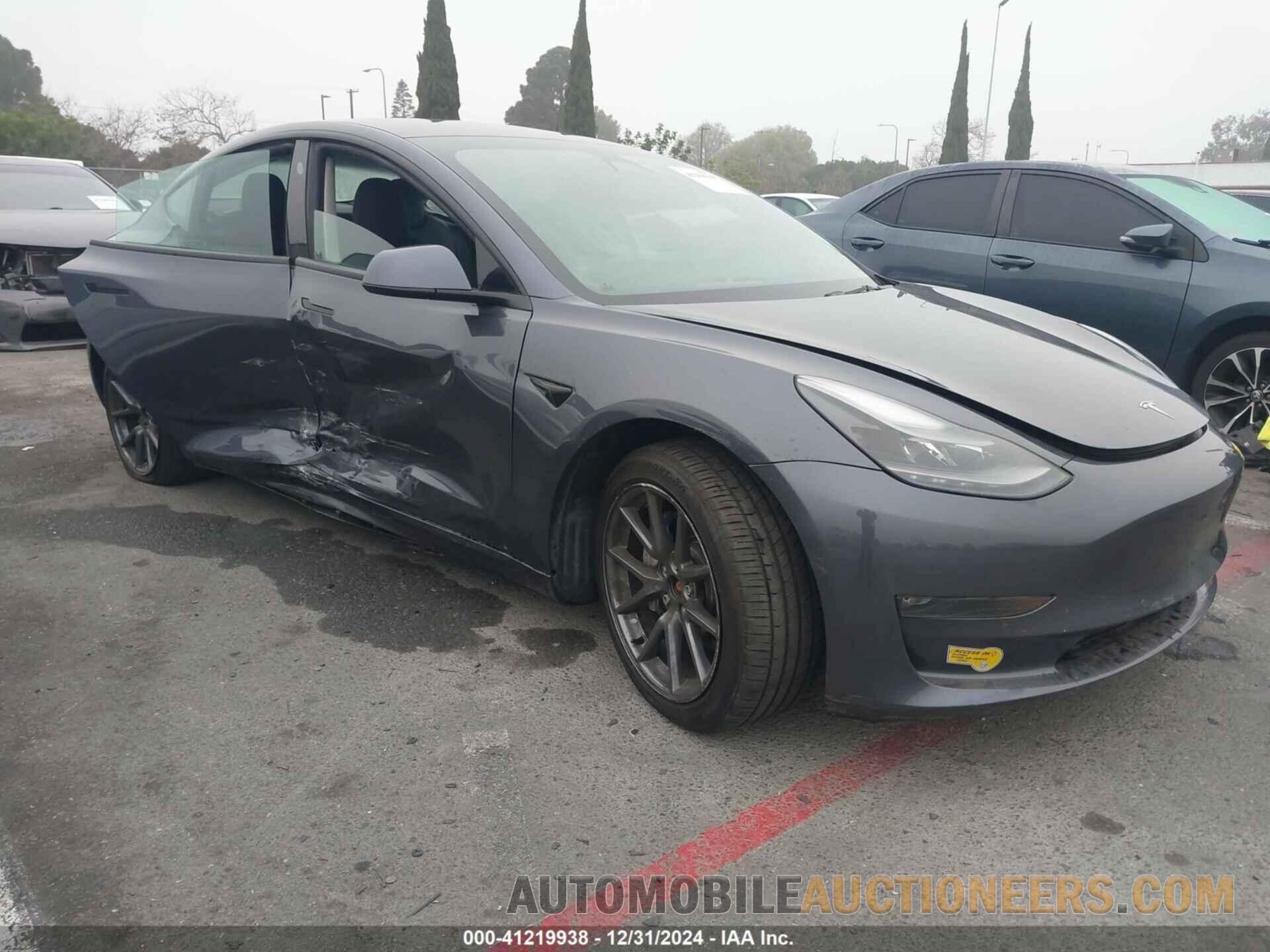 5YJ3E1EB8NF171103 TESLA MODEL 3 2022