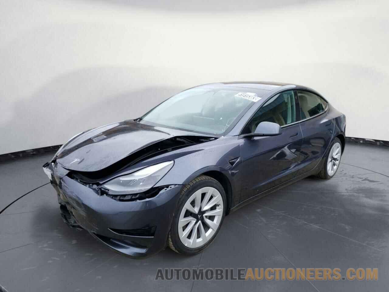 5YJ3E1EB8NF187995 TESLA MODEL 3 2022