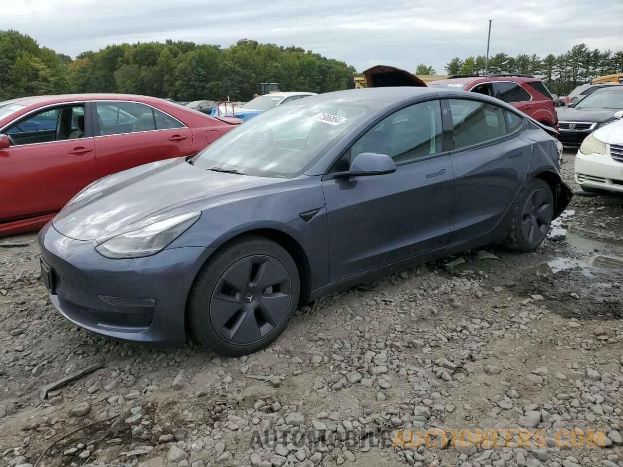 5YJ3E1EB8NF196468 TESLA MODEL 3 2022