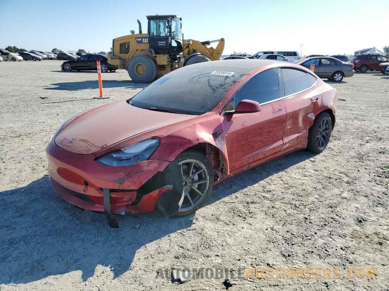 5YJ3E1EB8NF231753 TESLA MODEL 3 2022