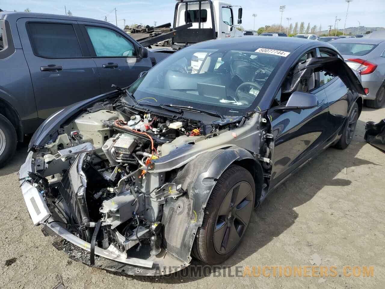 5YJ3E1EB8NF252439 TESLA MODEL 3 2022