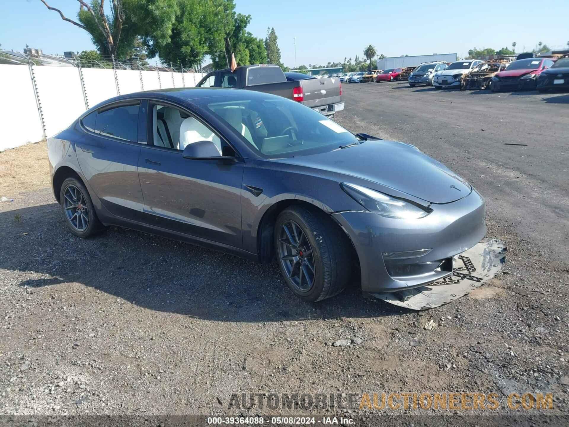 5YJ3E1EB8NF255101 TESLA MODEL 3 2022