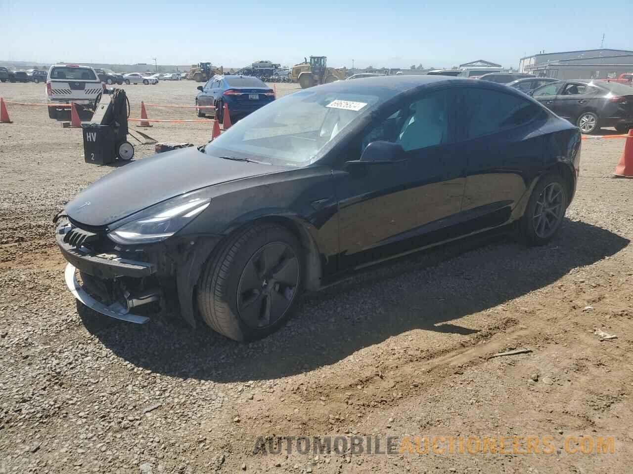 5YJ3E1EB8NF255373 TESLA MODEL 3 2022