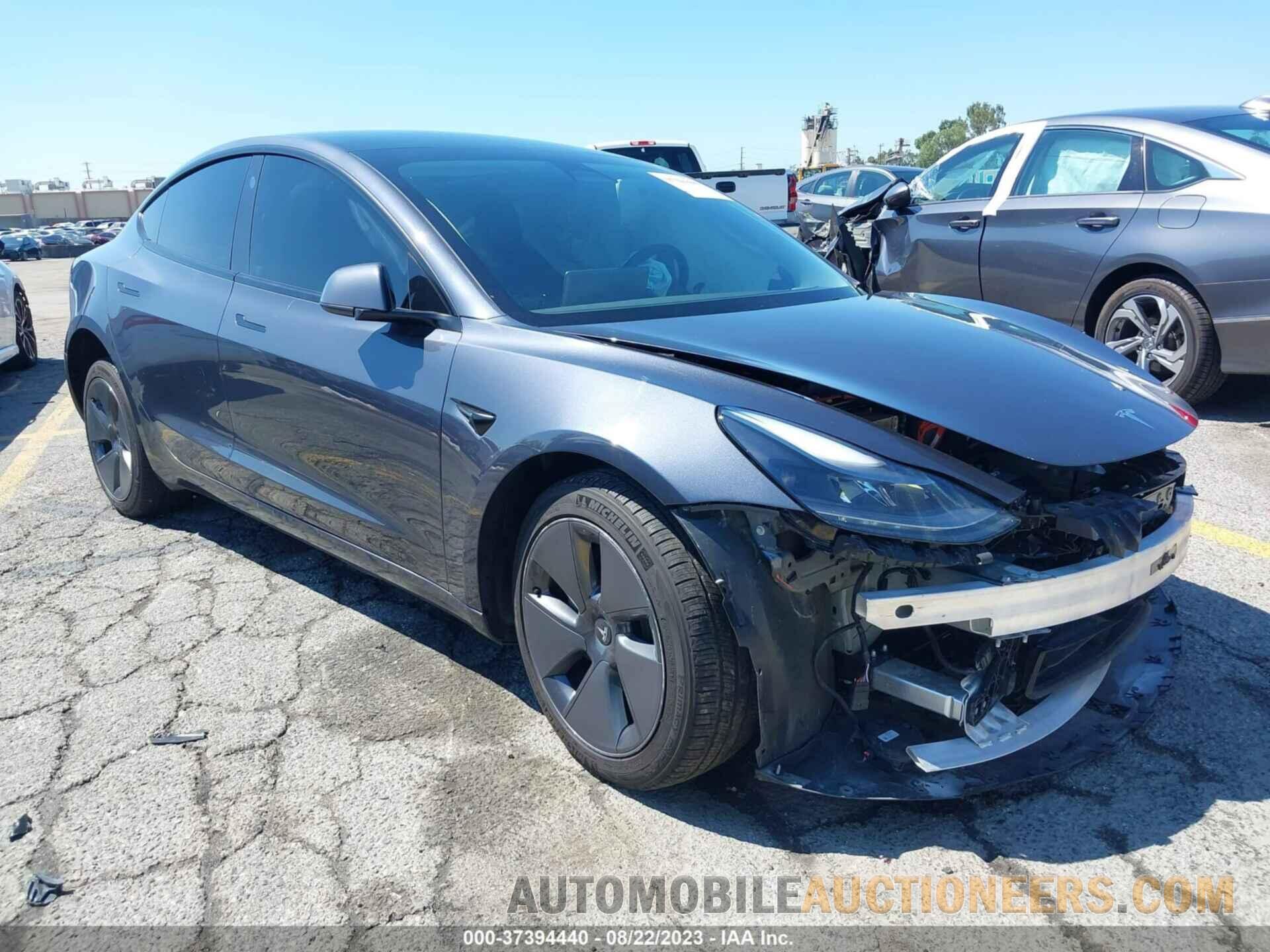 5YJ3E1EB8NF275445 TESLA MODEL 3 2022