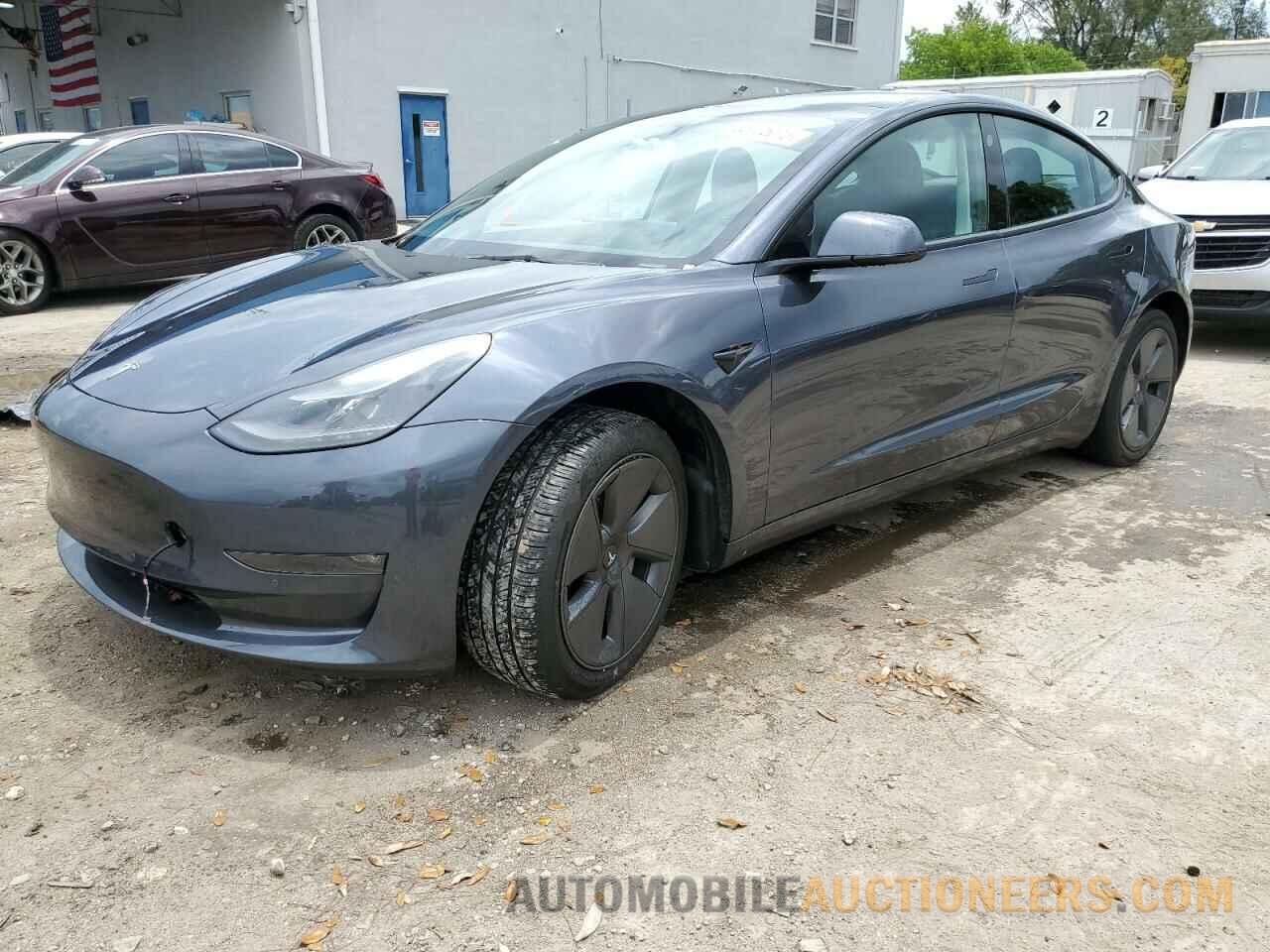 5YJ3E1EB8NF289538 TESLA MODEL 3 2022