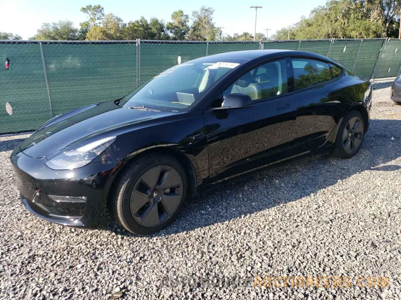 5YJ3E1EB8NF290656 TESLA MODEL 3 2022