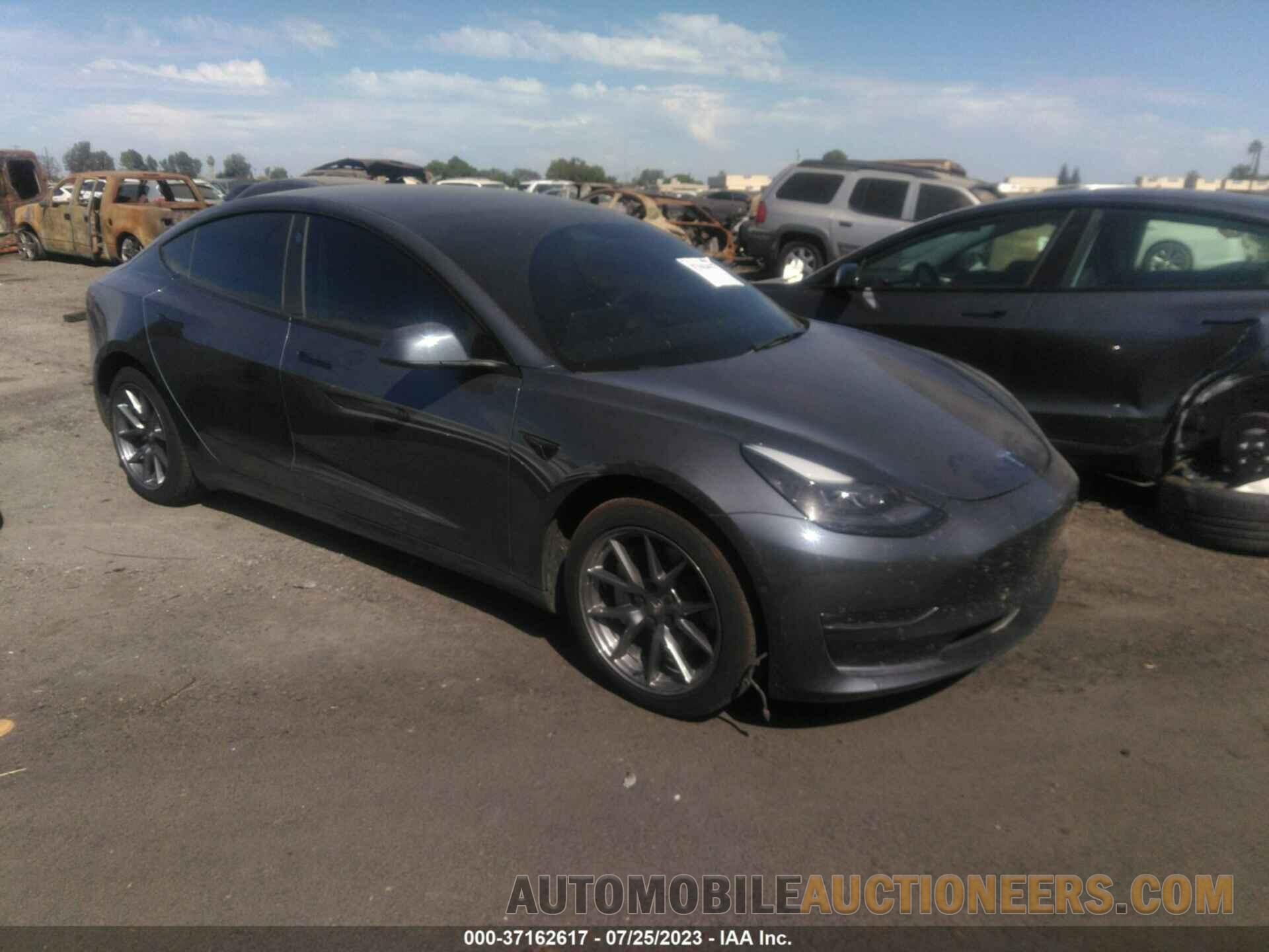 5YJ3E1EB8NF353500 TESLA MODEL 3 2022