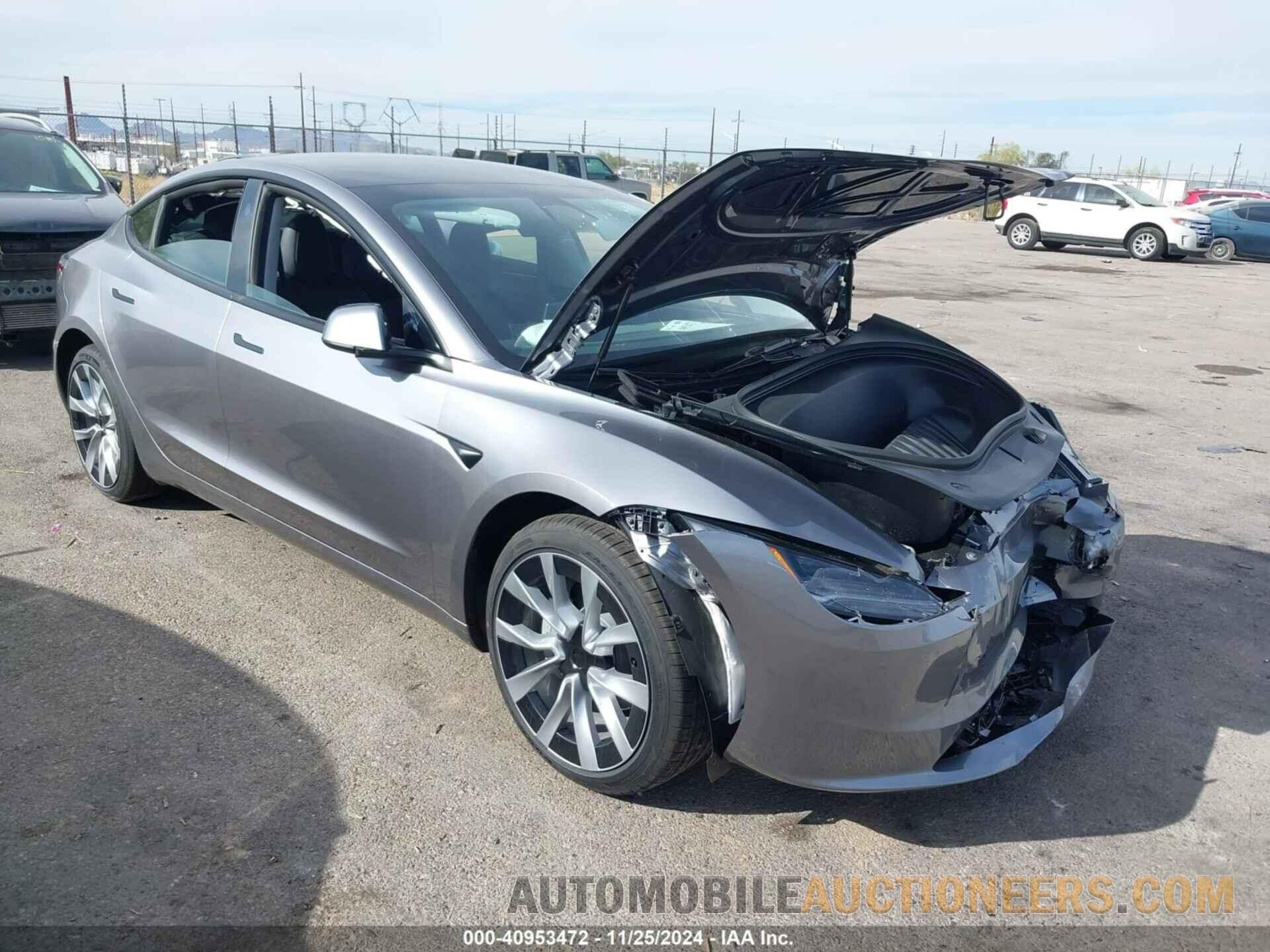 5YJ3E1EB8SF896423 TESLA MODEL 3 2025