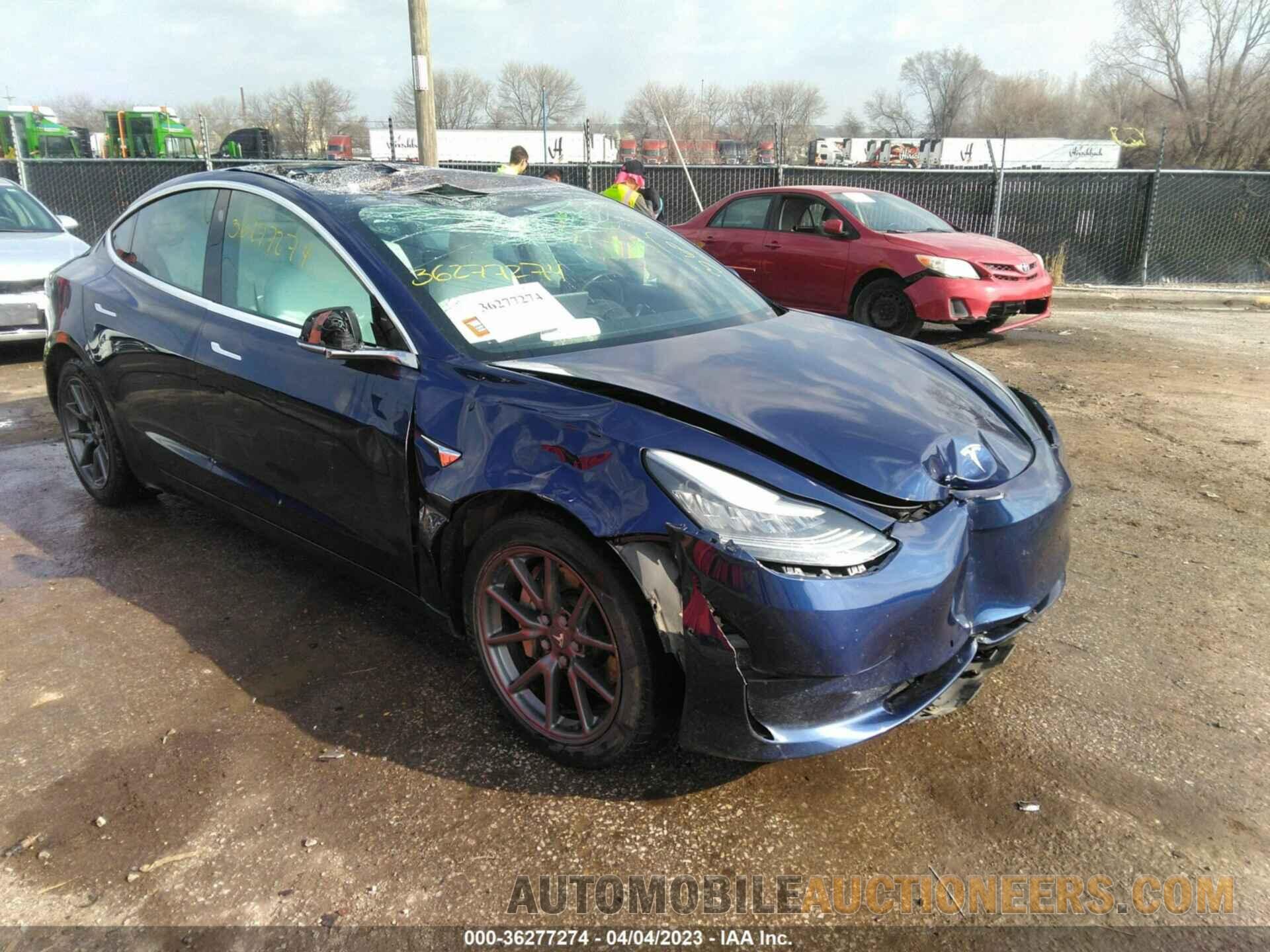 5YJ3E1EB9JF075166 TESLA MODEL 3 2018