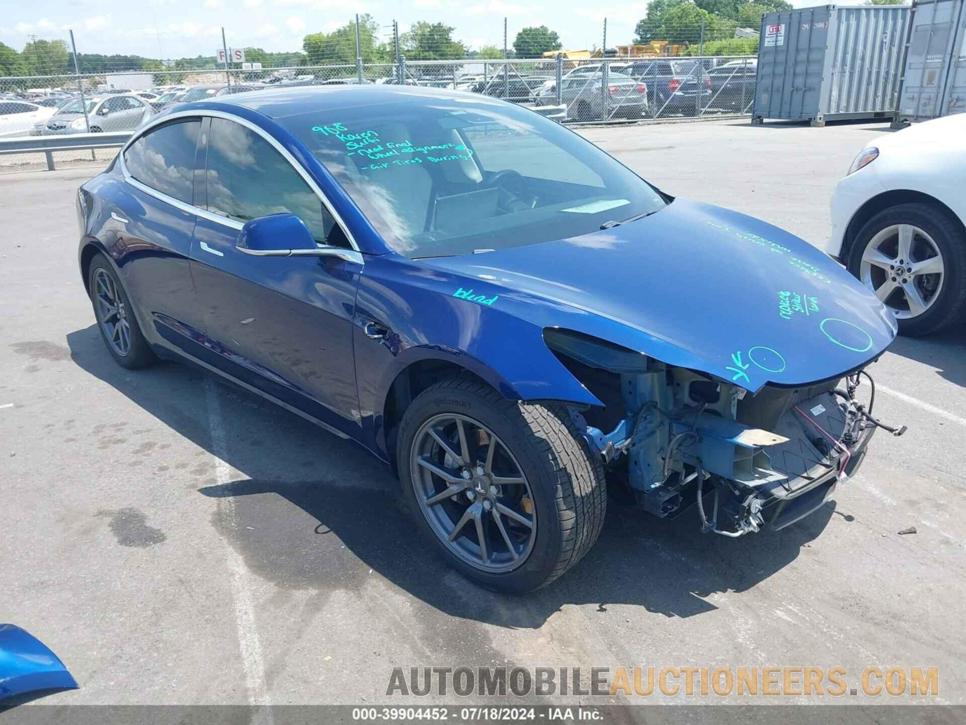 5YJ3E1EB9JF086099 TESLA MODEL 3 2018