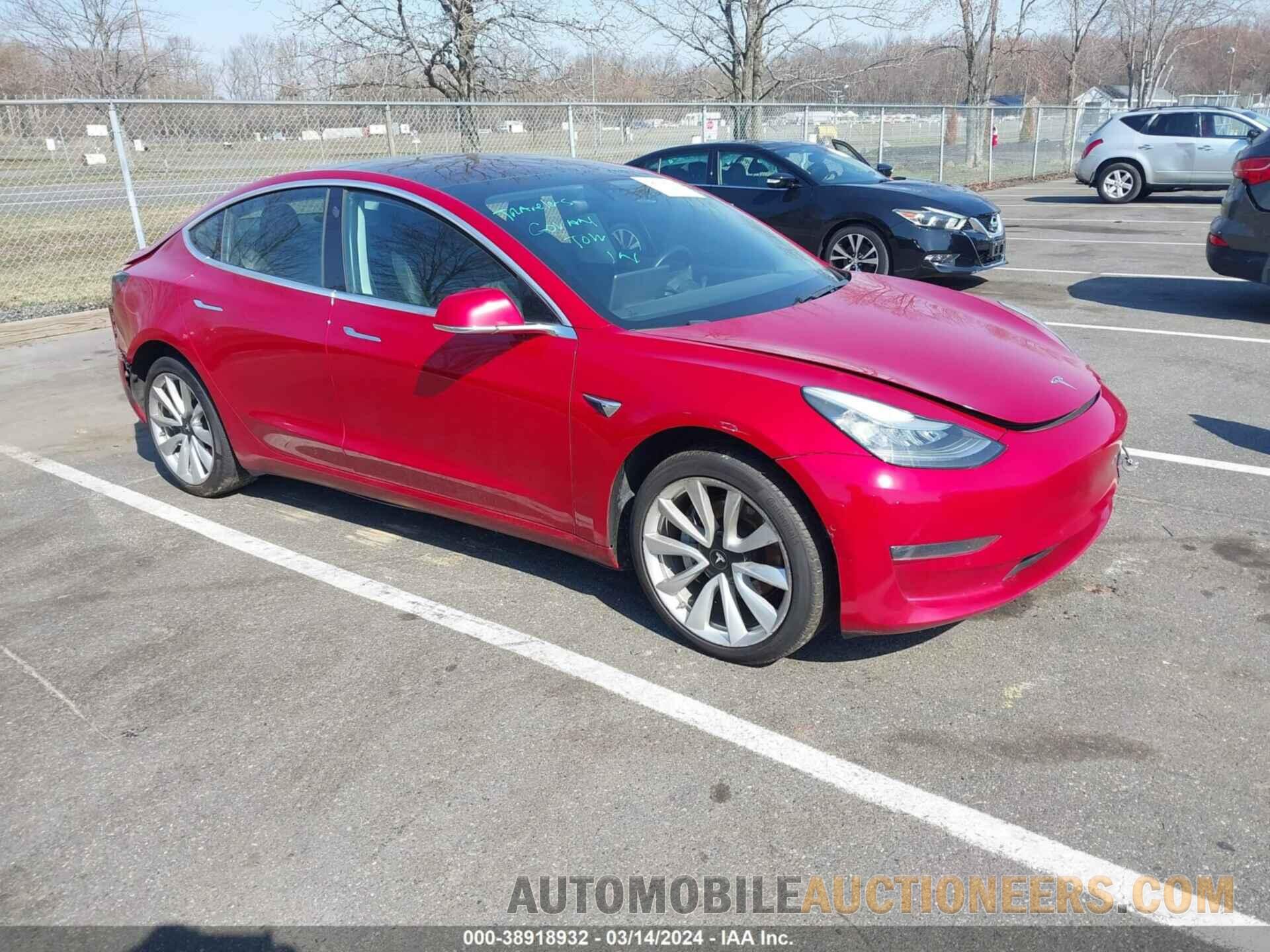 5YJ3E1EB9JF087978 TESLA MODEL 3 2018