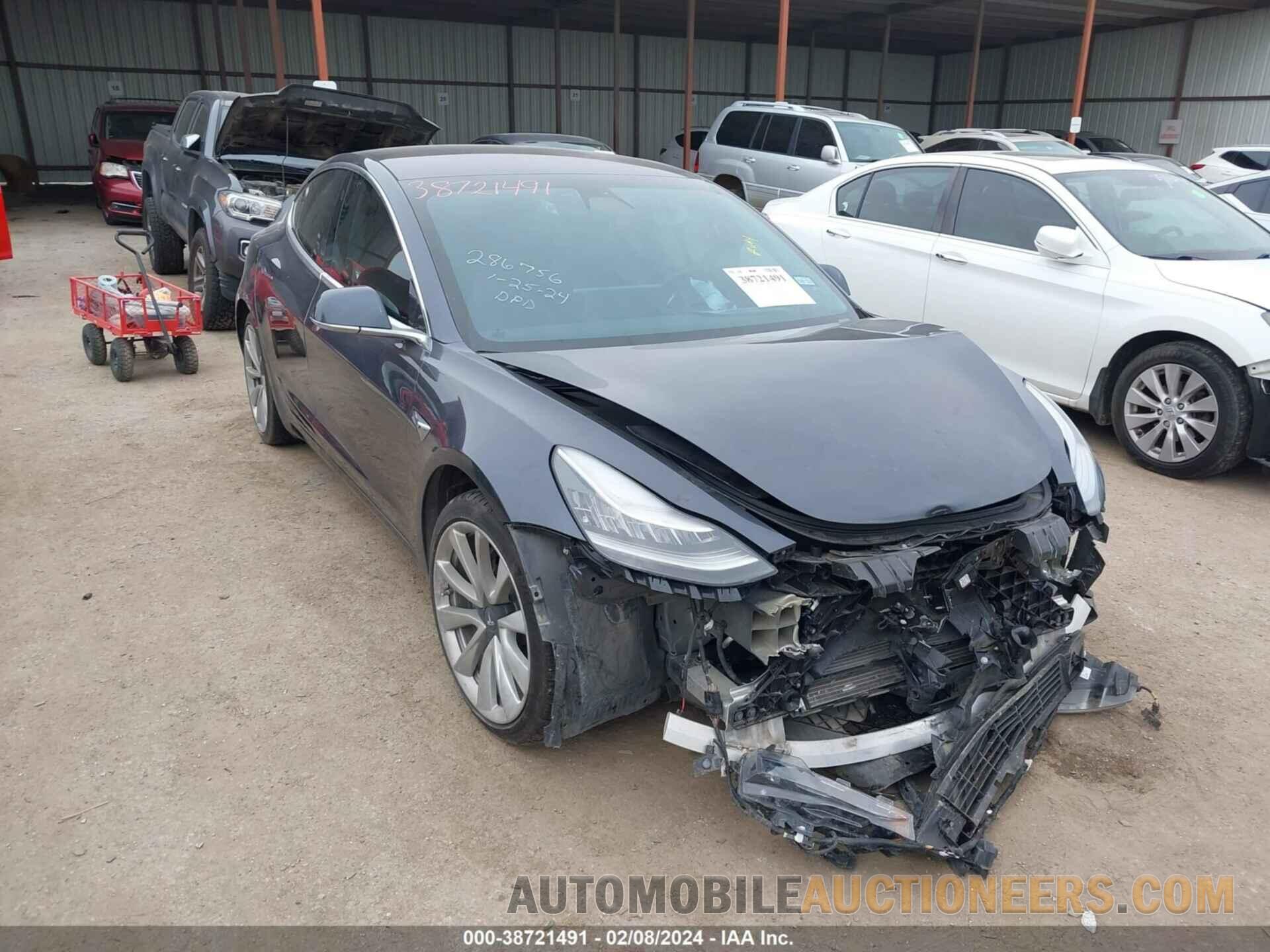 5YJ3E1EB9JF132756 TESLA MODEL 3 2018