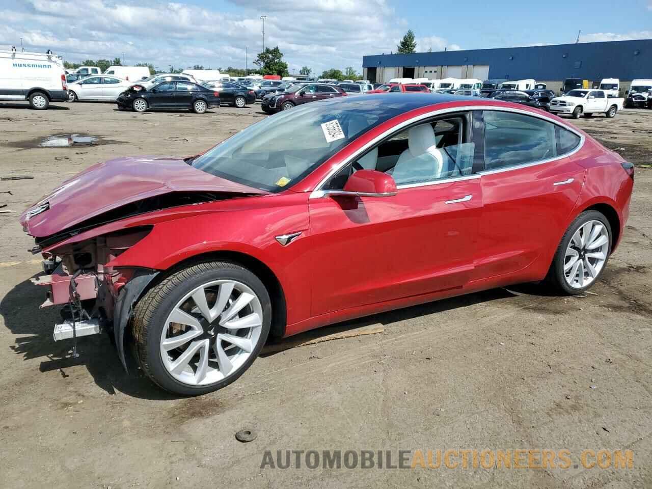 5YJ3E1EB9JF135172 TESLA MODEL 3 2018