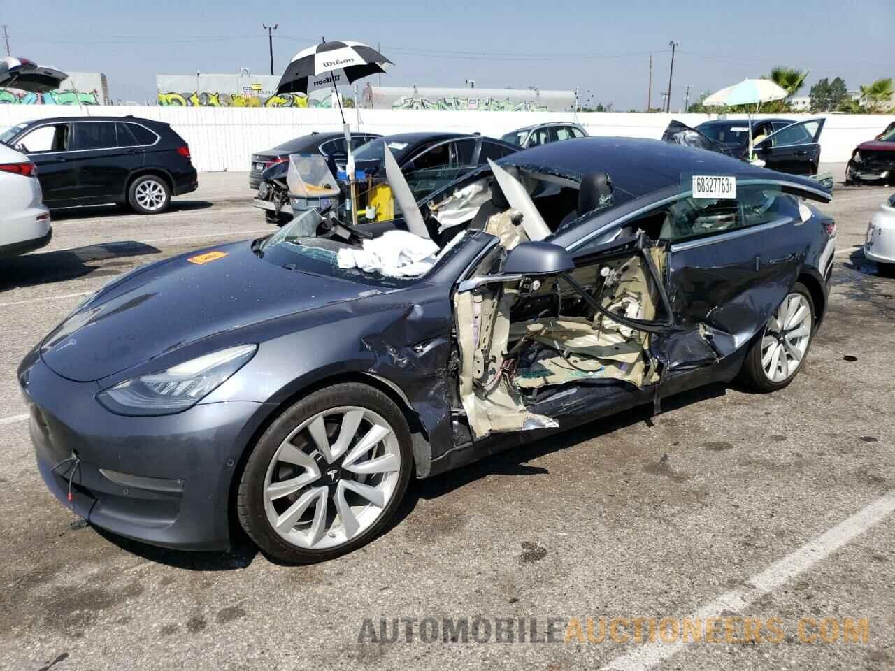 5YJ3E1EB9JF187031 TESLA MODEL 3 2018