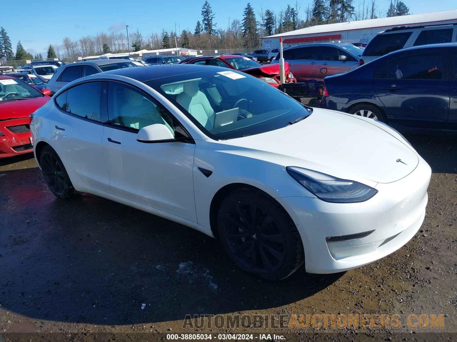 5YJ3E1EB9KF195079 TESLA MODEL 3 2019