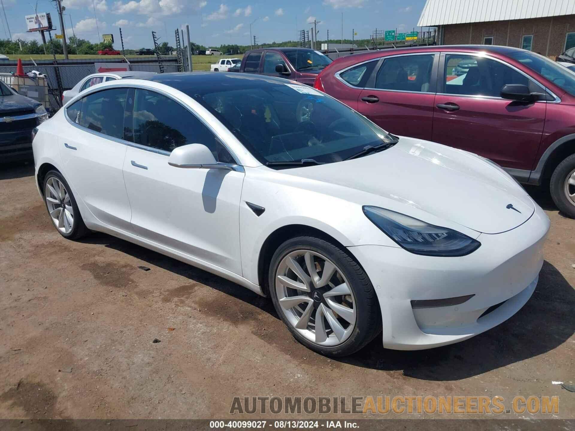 5YJ3E1EB9KF213032 TESLA MODEL 3 2019