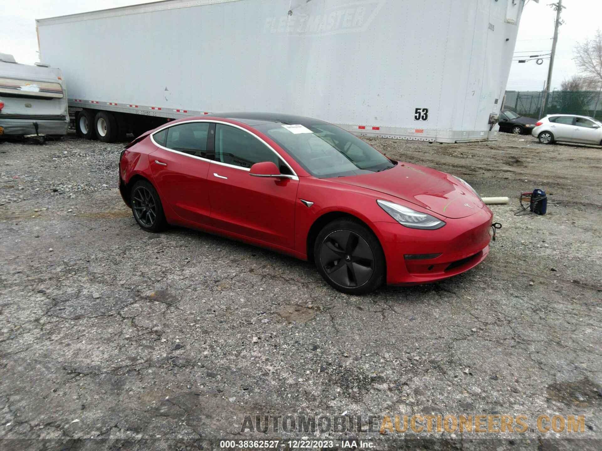 5YJ3E1EB9KF387036 TESLA MODEL 3 2019