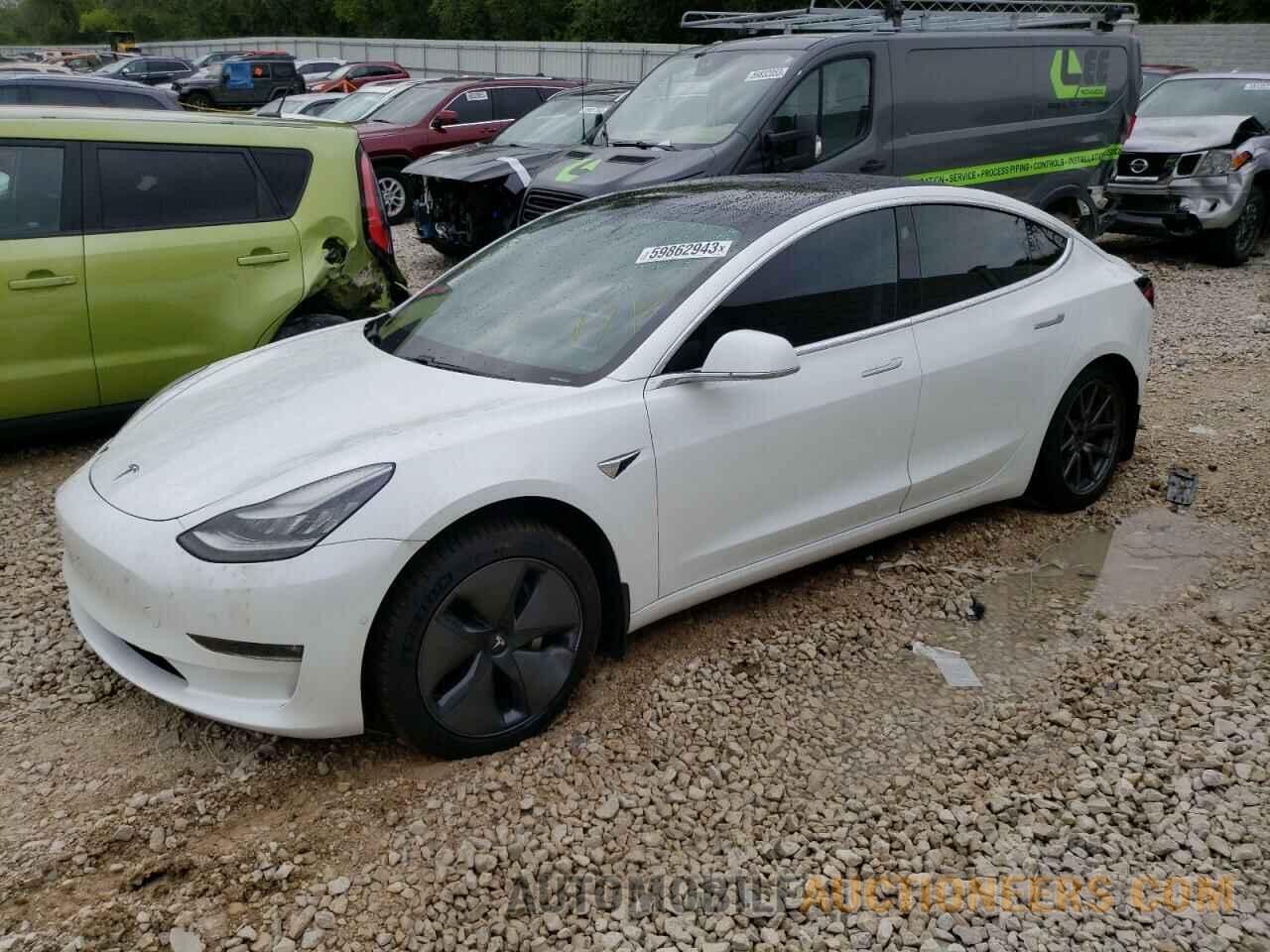 5YJ3E1EB9KF388476 TESLA MODEL 3 2019