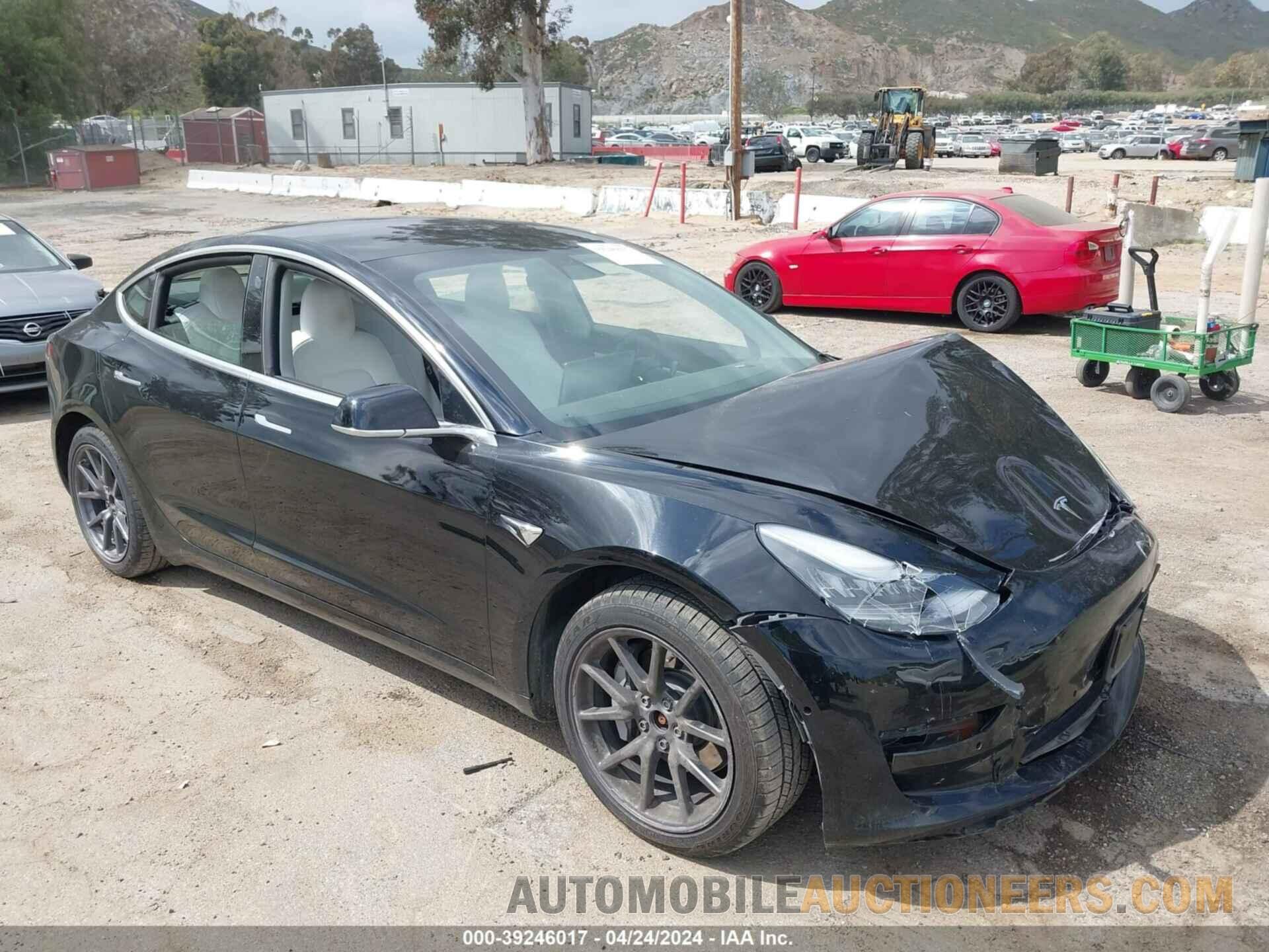 5YJ3E1EB9KF391300 TESLA MODEL 3 2019