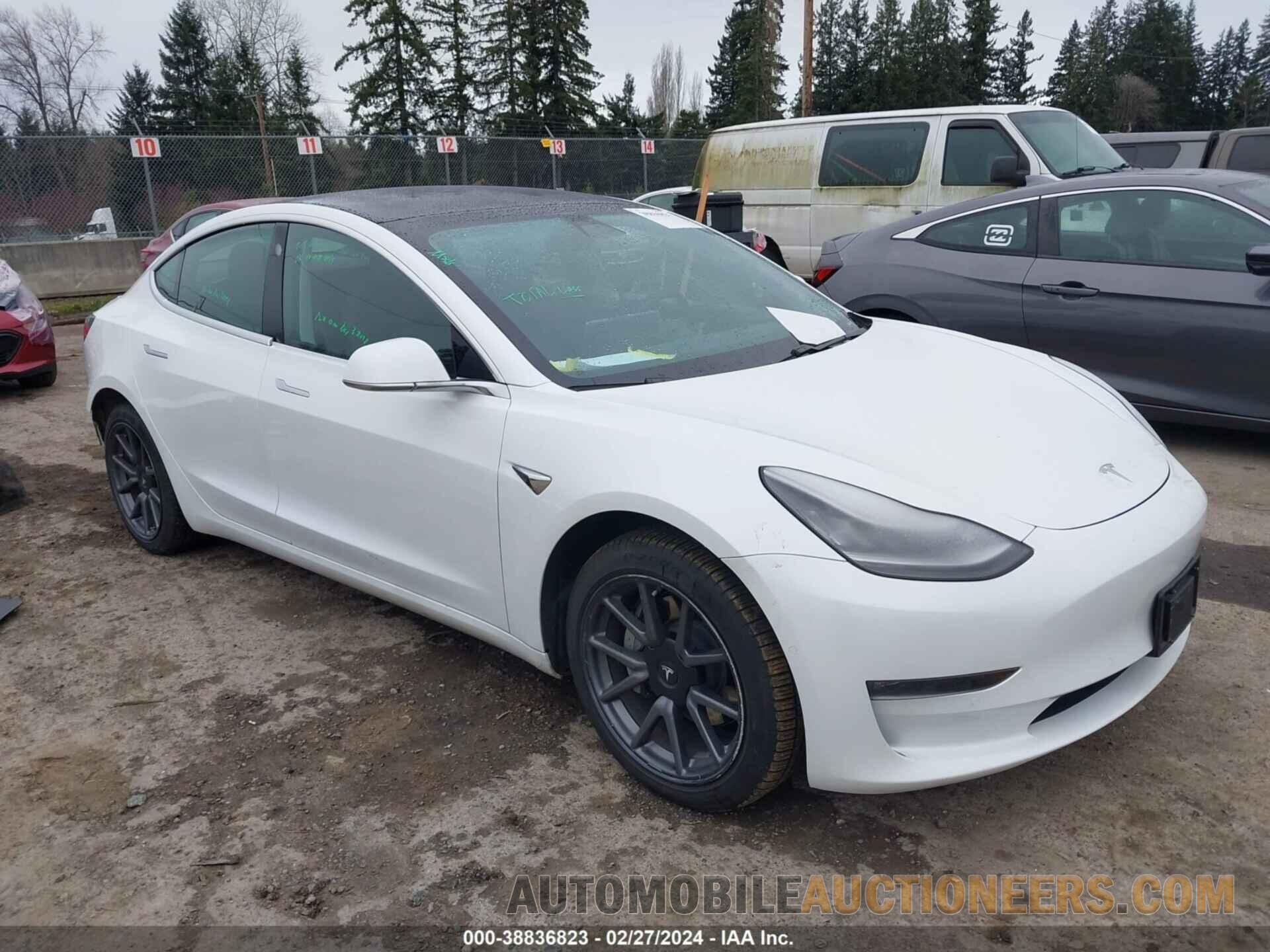 5YJ3E1EB9KF452967 TESLA MODEL 3 2019