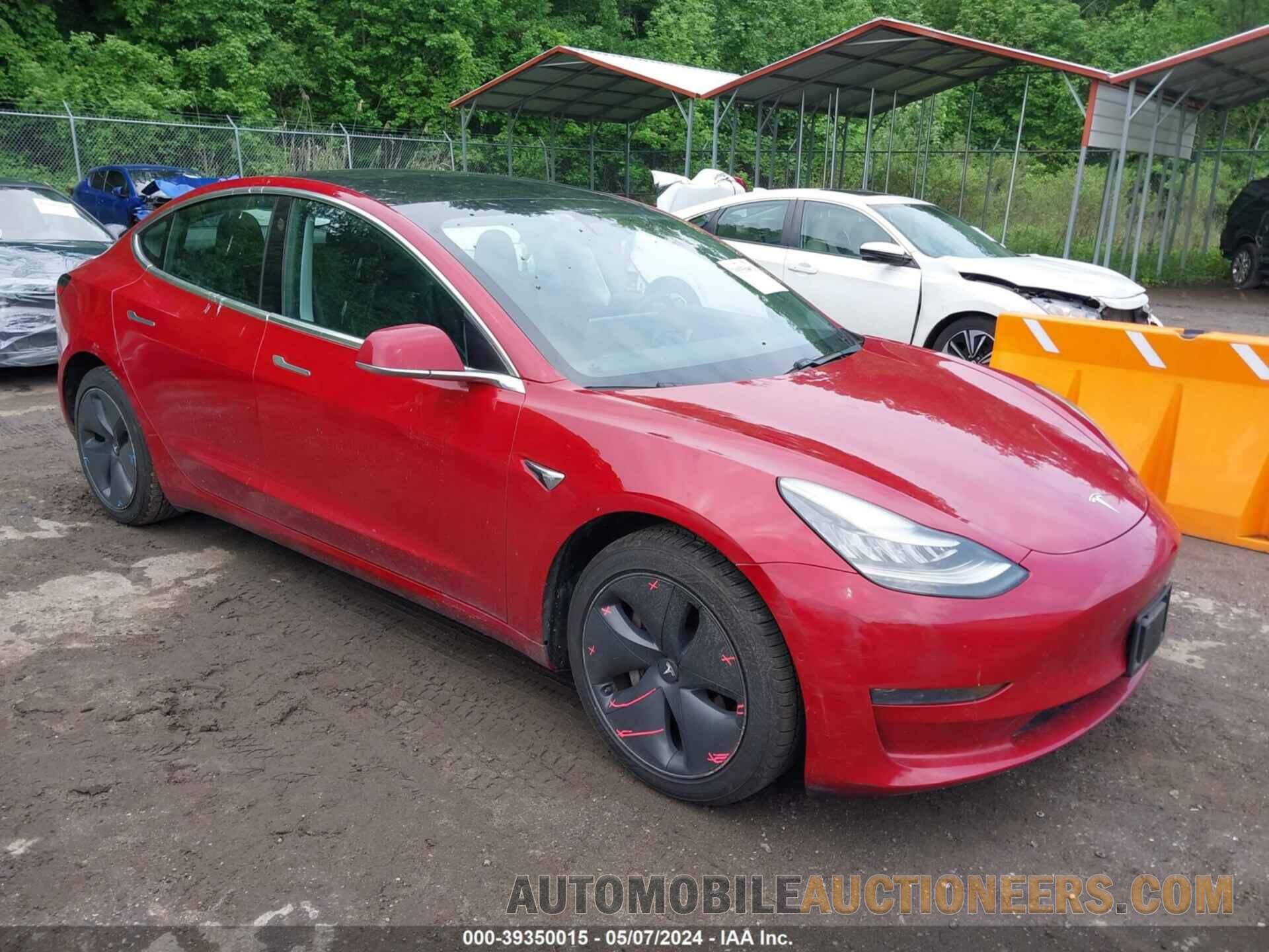 5YJ3E1EB9KF464827 TESLA MODEL 3 2019