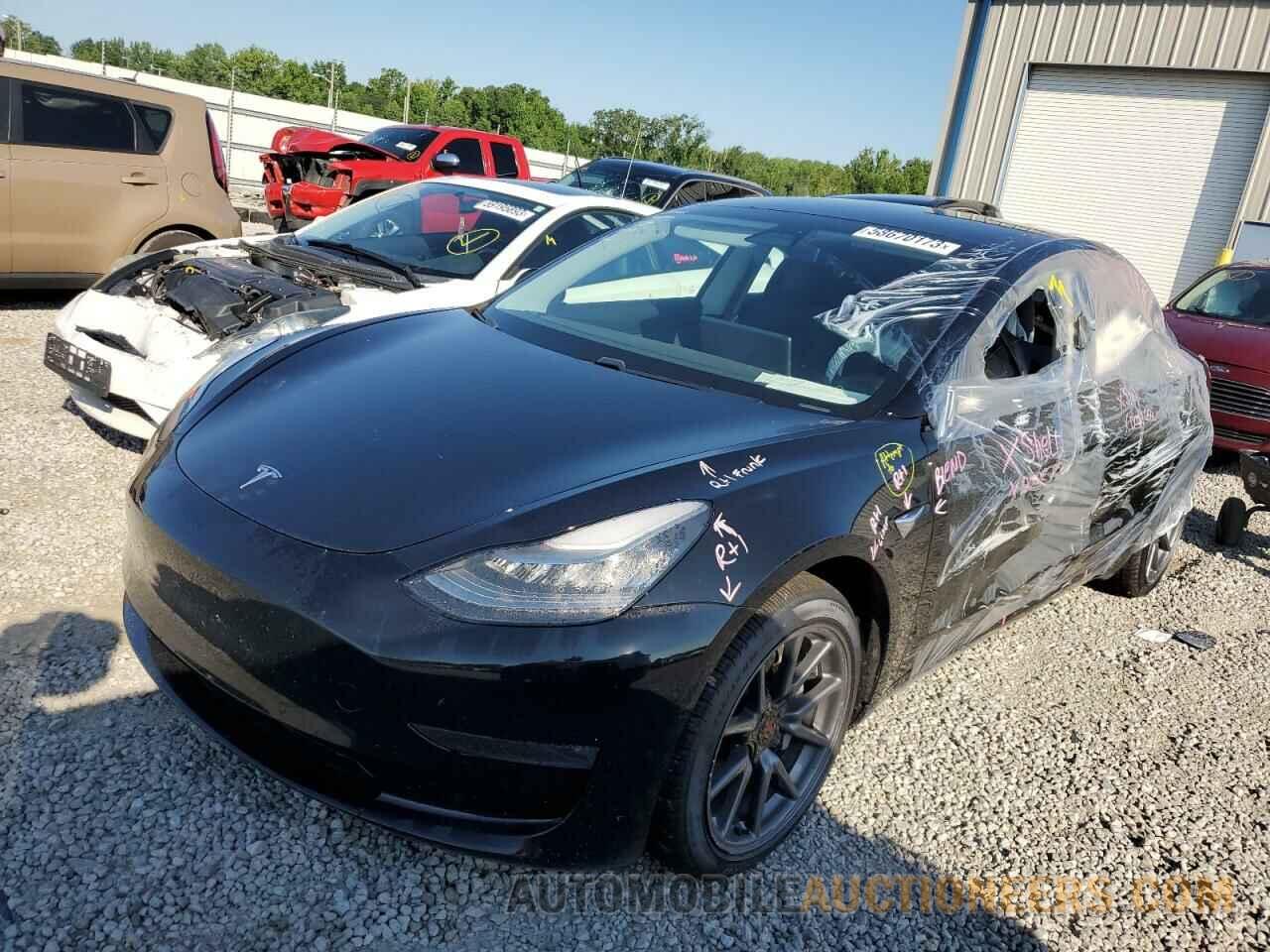 5YJ3E1EB9LF520587 TESLA MODEL 3 2020