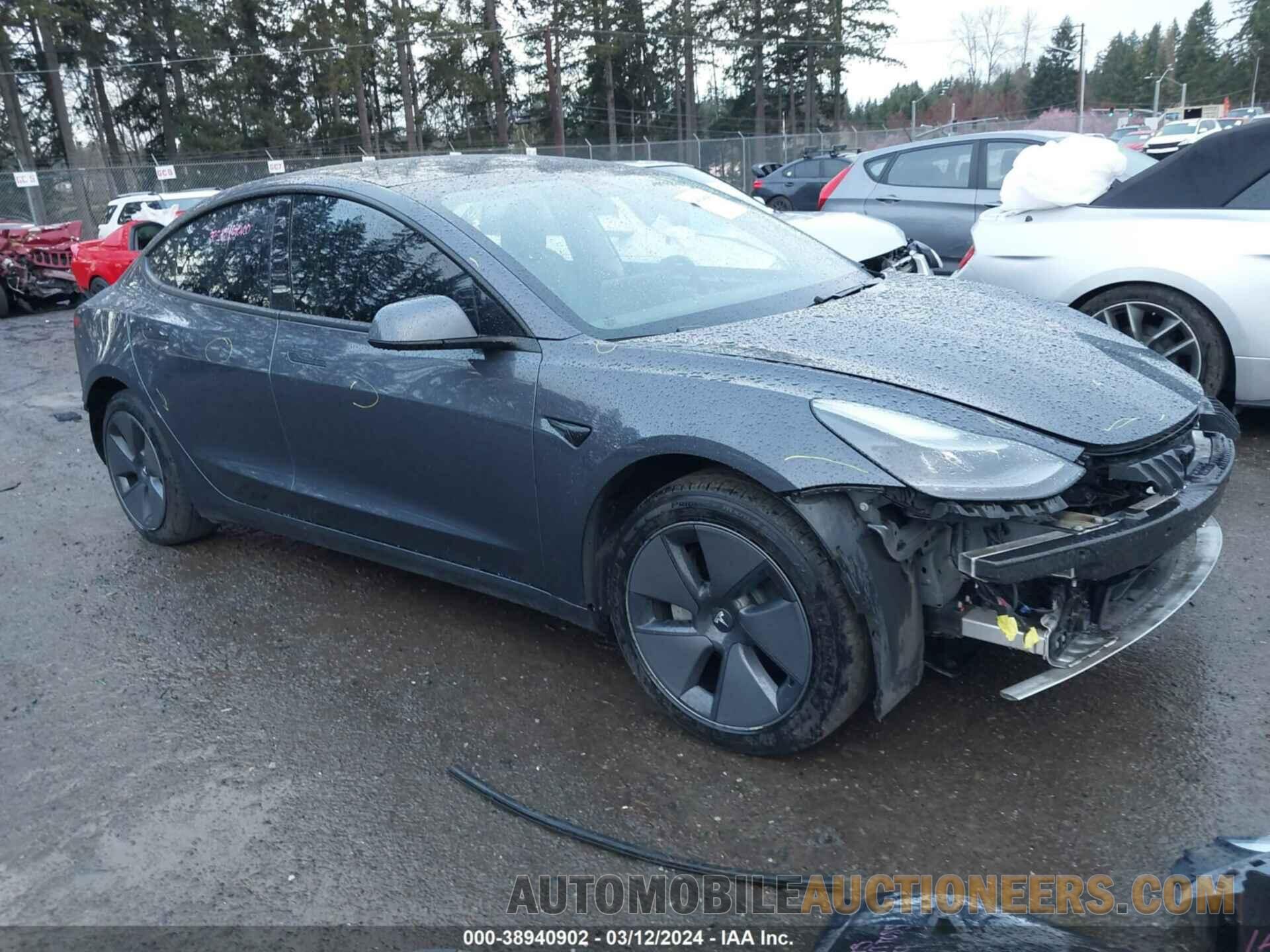 5YJ3E1EB9MF006823 TESLA MODEL 3 2021