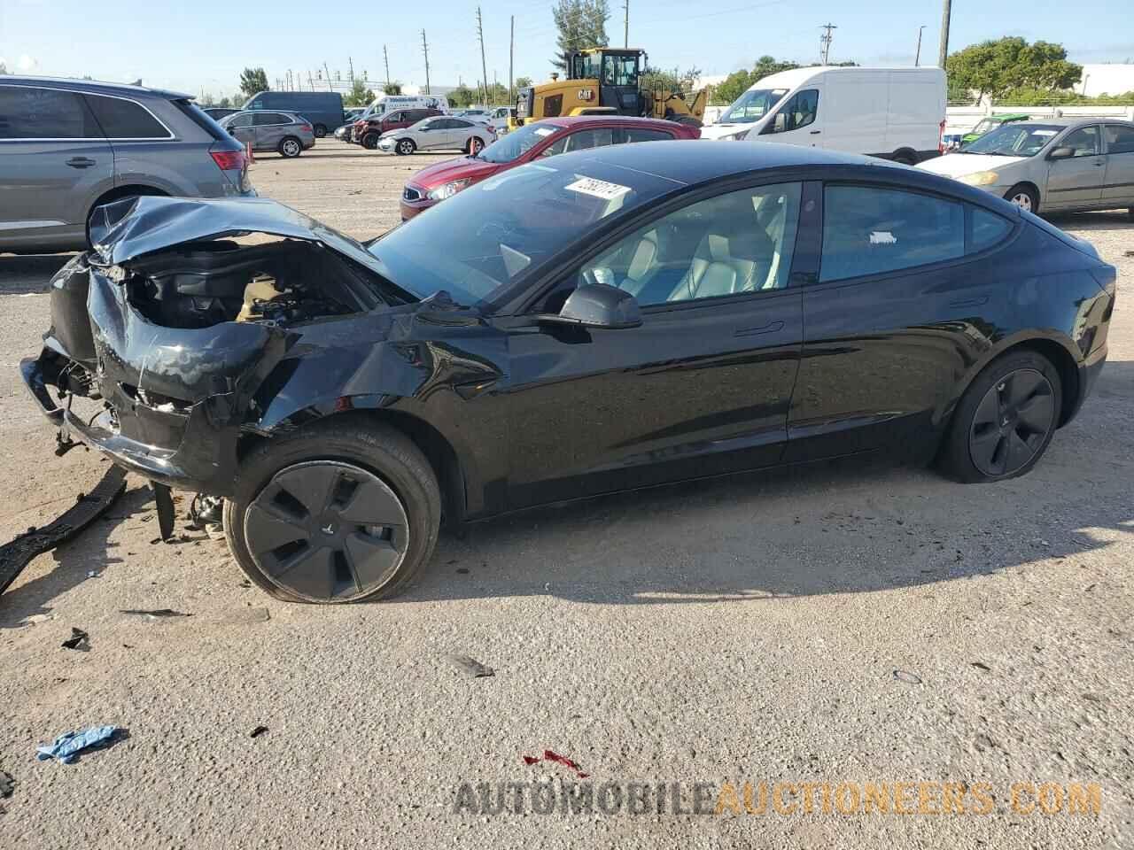 5YJ3E1EB9MF014789 TESLA MODEL 3 2021