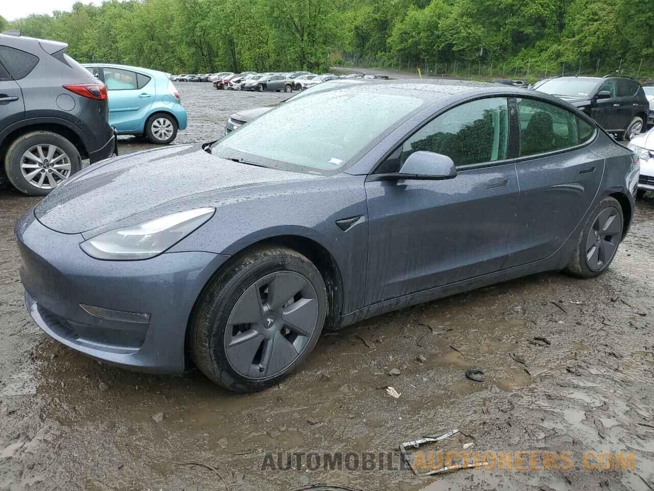 5YJ3E1EB9MF019636 TESLA MODEL 3 2021