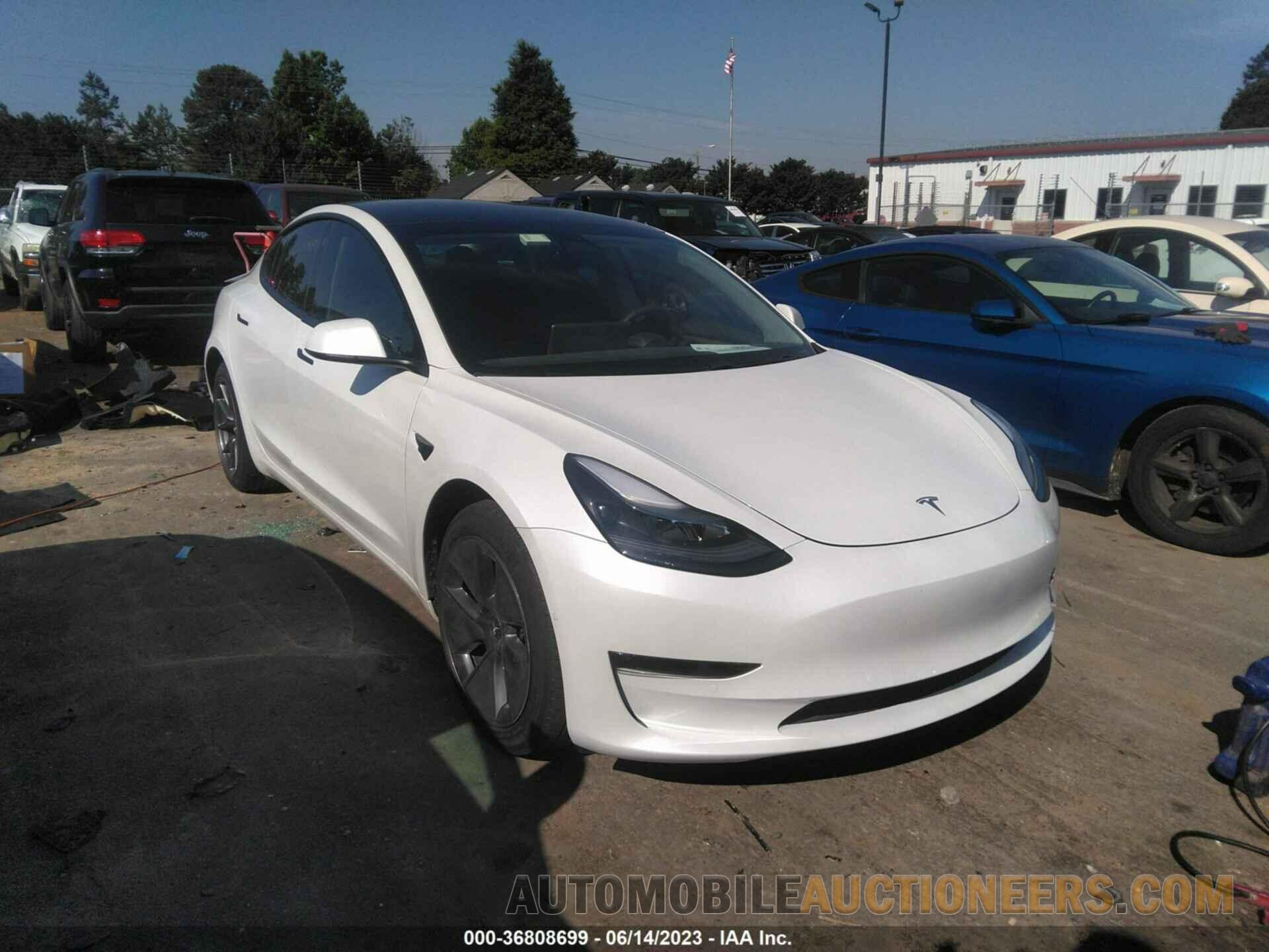 5YJ3E1EB9MF046755 TESLA MODEL 3 2021