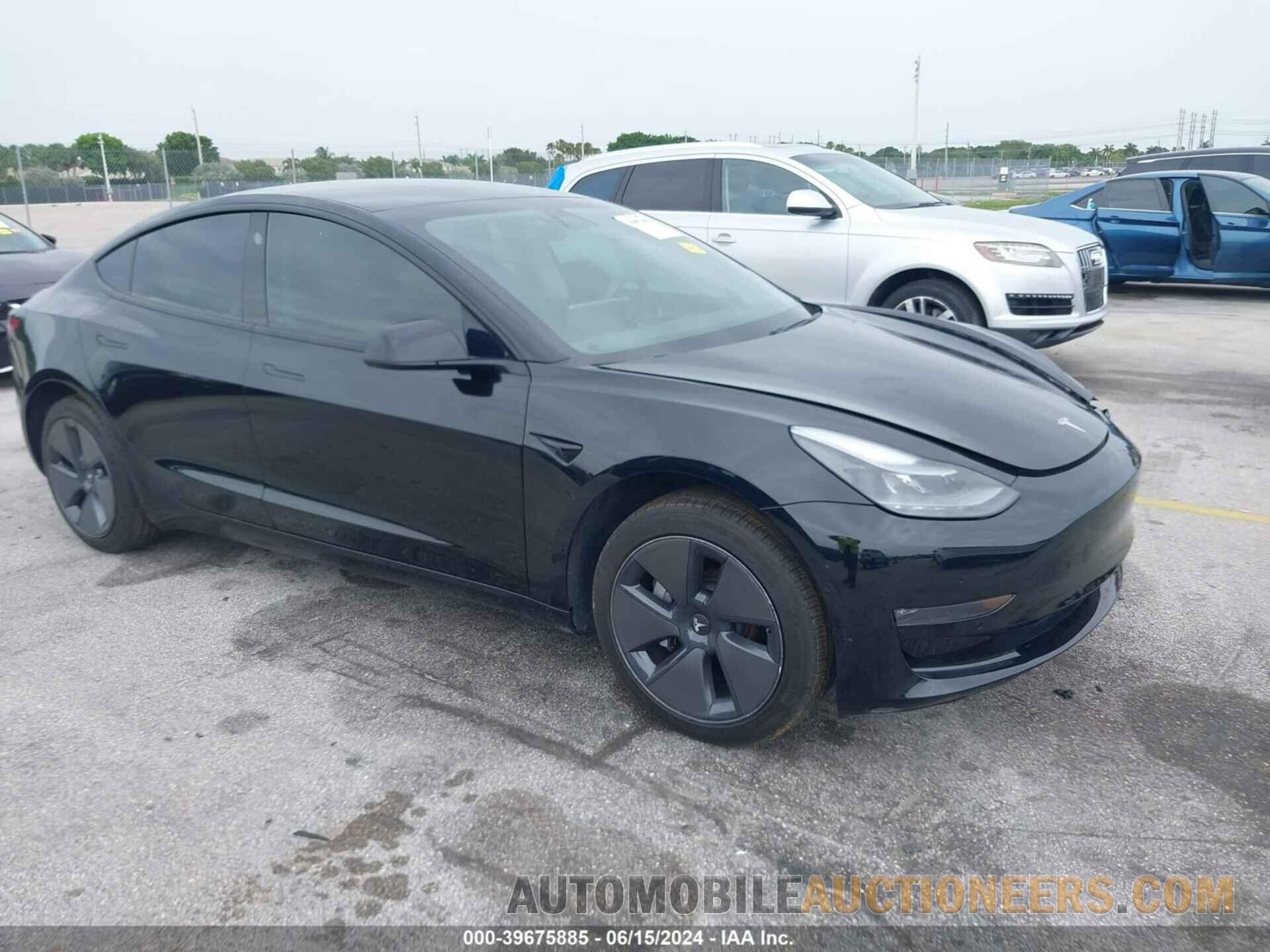 5YJ3E1EB9MF055214 TESLA MODEL 3 2021